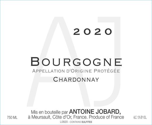 2020 Antoine Jobard, Bourgogne Blanc【闪送】（65折） 商品图0