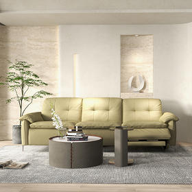 顾家家居整装 舒适 皮艺功能沙发 KZ.9015维纳G