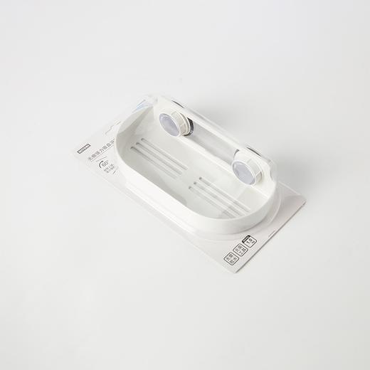 无痕强力吸盘浴室置物单层架MSF220-WH40 商品图1