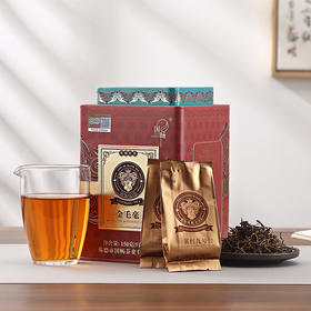 国畅丨金毛毫 英红九号 英德红茶 特级 150g 买2罐配手提袋