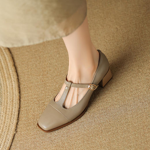法式优雅，新款里外全皮单鞋YT-Y931-2 商品图2