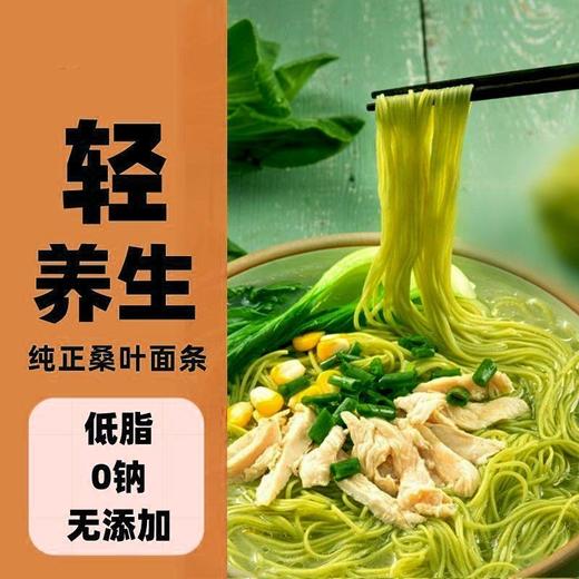 营养师推荐 轻养刷脂饱腹面条桑叶面条500g挂面代餐食品 商品图5