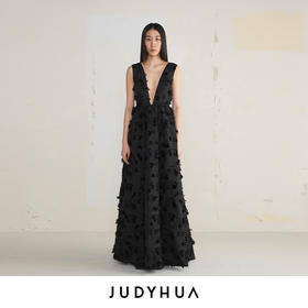 JUDYHUA 抽象蝴蝶礼服