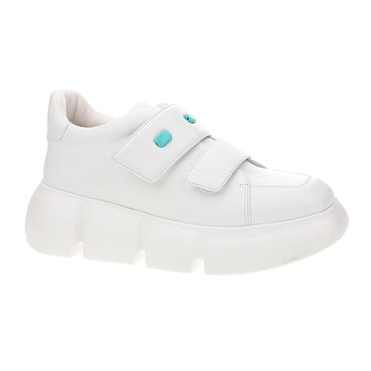 sheme高原狂想曲系列进口耐磨牛皮搭配绿松石时尚休闲男女同款运动鞋可定制 商品图4