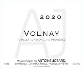 2020 Antoine Jobard, Volnay Village【闪送】（65折）