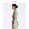 【抗皱纤维】Laurel劳芮 静谧淡绿短袖西装 LWL342T03500 商品缩略图5