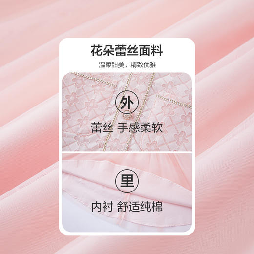 笛莎Deesha 女童连衣裙2023秋季新款蕾丝拼接网纱连衣裙 商品图3