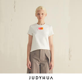 JUDYHUA 抽象几何修身Tee