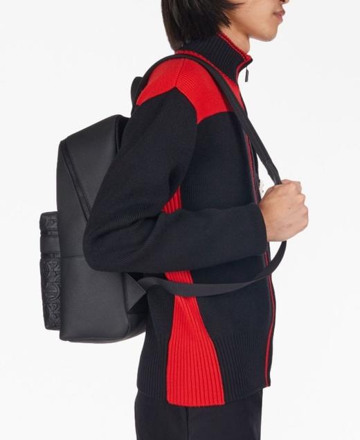 FERRAGAMO 菲拉格慕 背包男  0763372-001 黑色.牛皮革/织物（暂无品牌物料包装） 商品图5