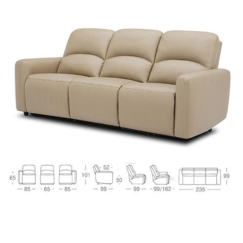 顾家家居整装 软萌 布艺功能沙发 KZ.9003-小乖乖G 商品图4