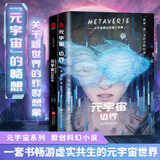 开辟元宇宙科幻【9岁以上】《元宇宙2086+边界》全2册 未来世界一览  元宇宙背后的真相 商品图0
