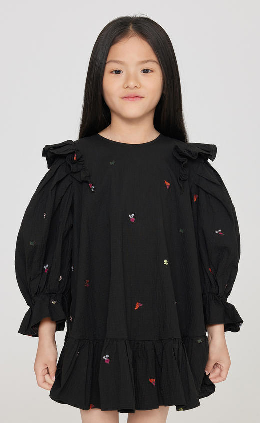 jnby   23年秋款  泡泡纱甜美长袖连衣裙  1N8G11780 商品图6