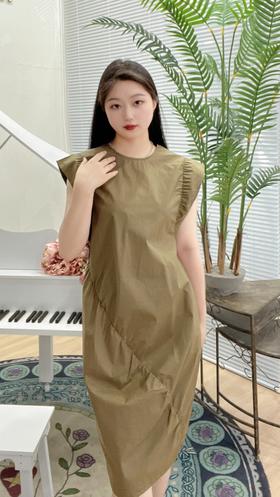 臣禾无袖连衣裙K212022106