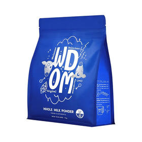 「加赠奶粉勺」新西兰WDOM渥康生牛乳奶粉1kg（亲水速溶，青少年学生儿童营养牛奶中老年奶粉）｜品牌直发