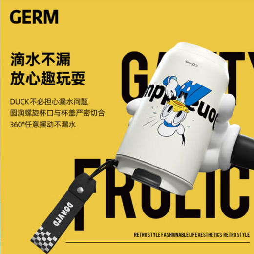 GERM格沵米奇摩卡咖啡杯400ML唐老鸭【伊藤优选301692】 商品图1