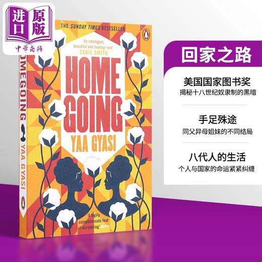 【中商原版】回家之路 Homegoing 英文原版 Yaa Gyasi 商品图8