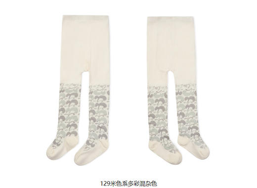 jnby  23年秋款   连脚印花袜裤  XN8N10580 商品图7