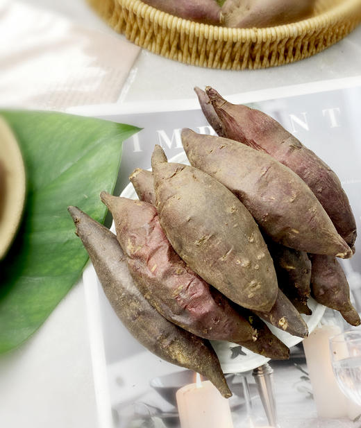 嘴刁必吃！日本引进【紫焰壹号红薯/金薯】栗子味儿 烤地瓜 甜度高达36.6左右 香甜爽口 细腻绵长 甜而不腻 ~ 商品图6