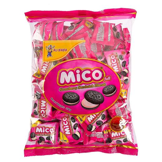 376克Mico马来西亚风味草莓味夹心饼 商品图0