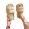 【2023新款拖鞋】花瓣韩版女生拖鞋 ins风防滑耐磨厚底踩屎感  设计感鞋面舒适内里优质后跟 美观舒适结实好穿 商品缩略图4