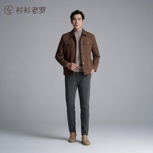 商务休闲翻领夹克 商品图3