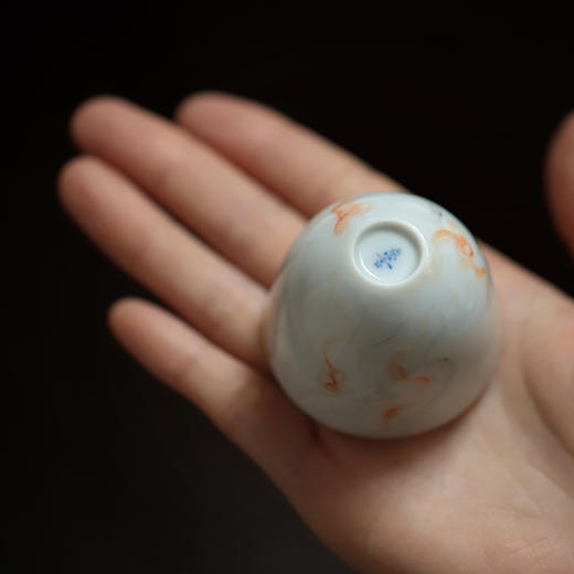忘言造物/言外/与子成说品杯  景德镇品茗杯手绘陶瓷茶杯单杯 商品图9