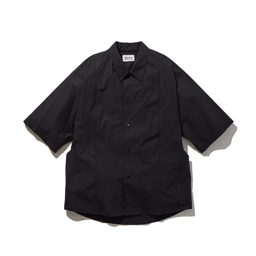 KUON Kite Shirt 高密度编织奢华精梳棉面料短袖宽松衬衫 商品图3