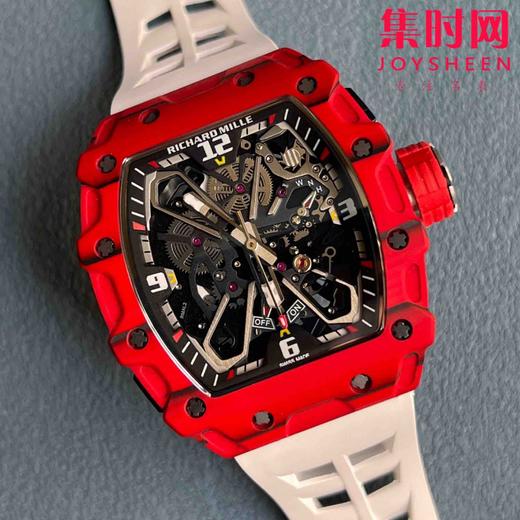 新款理查德米勒 RM35-03 NTPT黑白蓝红全碳纤维系列 男士机械腕表 商品图3