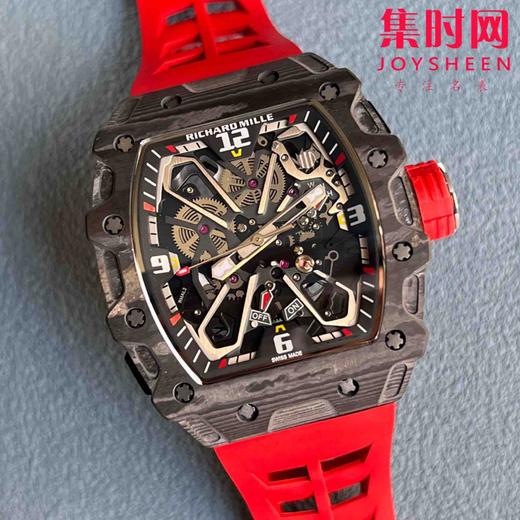 新款理查德米勒 RM35-03 NTPT黑白蓝红全碳纤维系列 男士机械腕表 商品图3