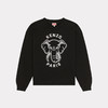 KENZO 高田贤三 女士大象徽标印花棉质长袖卫衣 黑色 FD62 SW093 4MF 99J 商品缩略图0