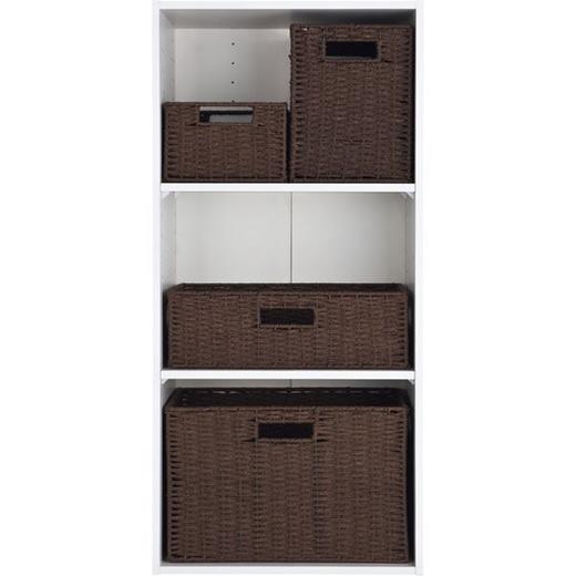 纸编篮 LAIRA3 QUARTER DBR 商品图6