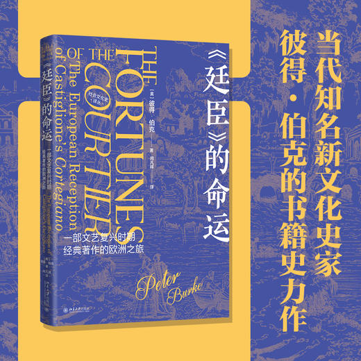 《廷臣》的命运：一部文艺复兴时期经典著作的欧洲之旅 彼得·伯克PeterBurke；闵凡祥[译] 北京大学出版社 商品图1