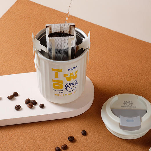 TeenieWeenie梦幻假日咖啡杯杯子便携随行车载办公室保温水杯 商品图3