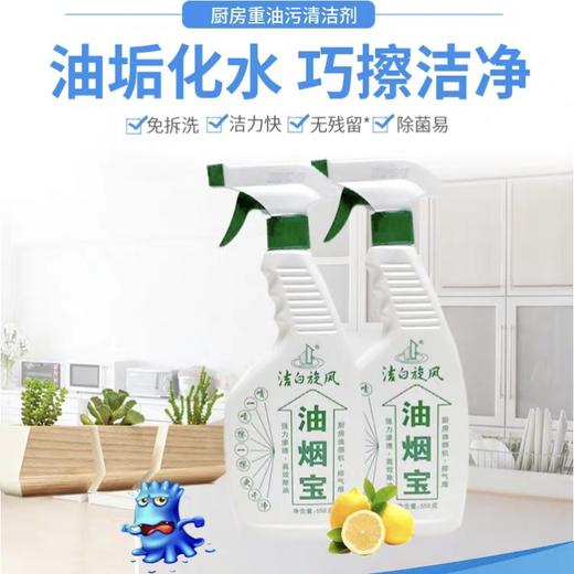 洁白旋风油烟宝 550g/瓶 商品图1