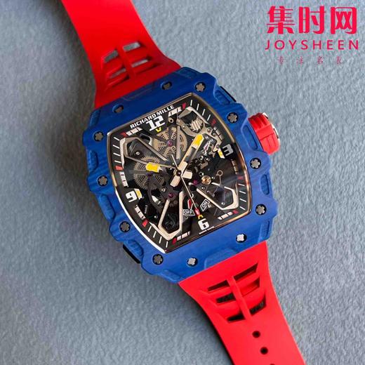 新款理查德米勒 RM35-03 NTPT黑白蓝红全碳纤维系列 男士机械腕表 商品图1