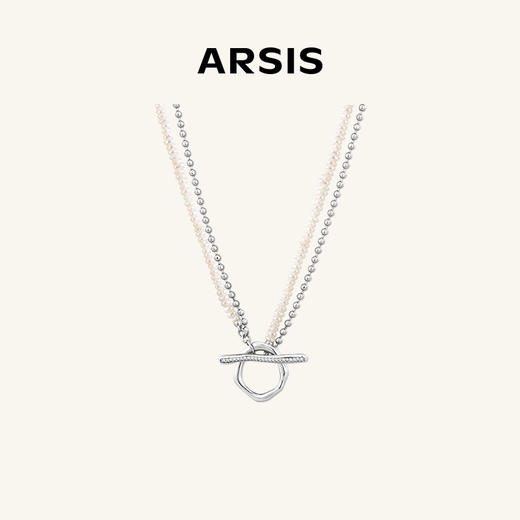 ARSIS｜流光系列 光影OT扣项链 商品图0