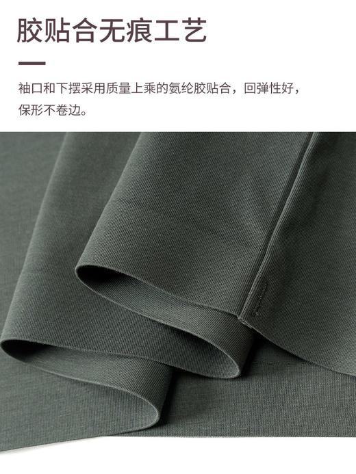 莫代尔棉无痕透T恤 商品图4