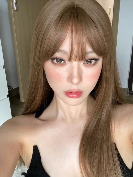 【月抛和日抛  】萤火蜜蜡 Papadox | 中直径14.2, 着色13.6 | 【一盒2片，一盒里是同一度数，不同度数需要买两盒】亚裔混血棕色美瞳 商品图9