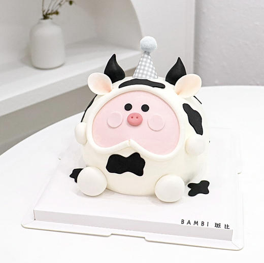 奶牛猪丨奶油蛋糕 商品图1