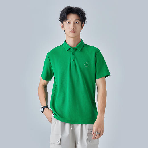 HX 夏季翻领短袖T恤S102320934101POLO杉 商品图0