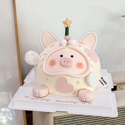 花花猪丨奶油蛋糕 商品图0
