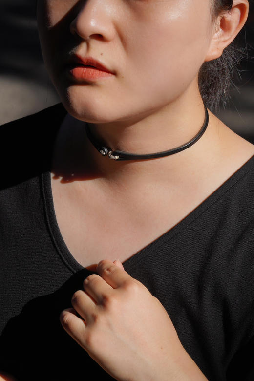 夏日限定｜牛皮银扣手链 商品图1