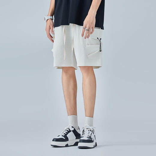 【断码清仓】HX 夏季工装休闲五分裤Z206320034102短裤 商品图1