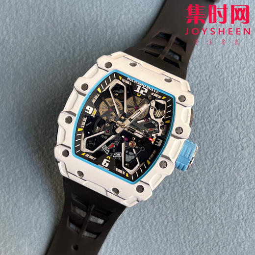 新款理查德米勒 RM35-03 NTPT黑白蓝红全碳纤维系列 男士机械腕表 商品图2