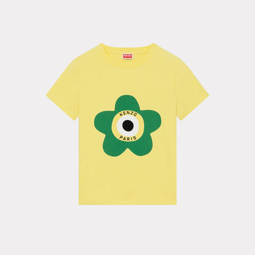 KENZO 高田贤三 女士花卉印花棉质圆领短袖T恤 黄色 FD62 TS062 4SO 39 商品图0