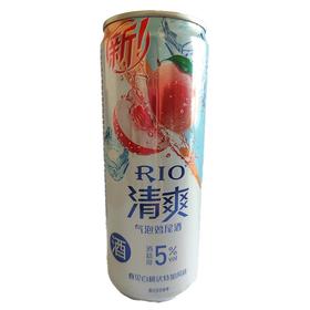 RIO清爽春见白桃伏特加风味气泡鸡尾酒（预调酒）【330ml】巴克斯酒业（未成年人请勿购买）