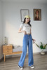 女牛仔直筒裤98565 商品缩略图2