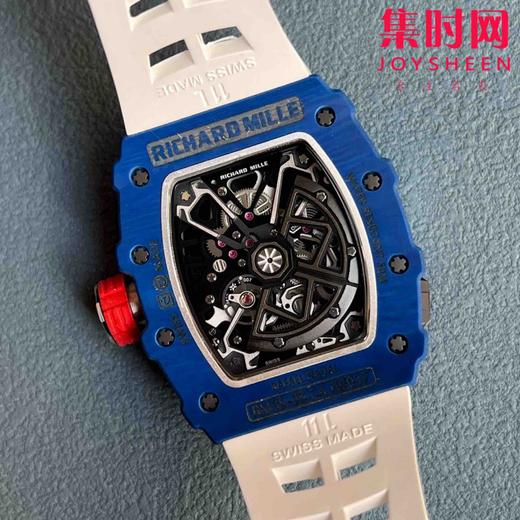 新款理查德米勒 RM35-03 NTPT黑白蓝红全碳纤维系列 男士机械腕表 商品图6