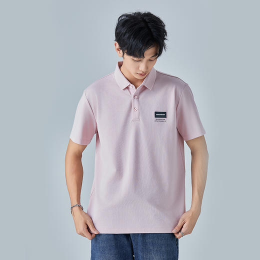 HX 夏季翻领短袖T恤S102320718101/02POLO杉 商品图1