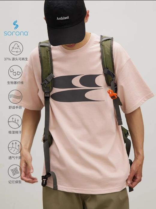 【面料升级版本】CryingCenter经典泪粉3C LOGOT恤短袖索罗娜环保面料 商品图3